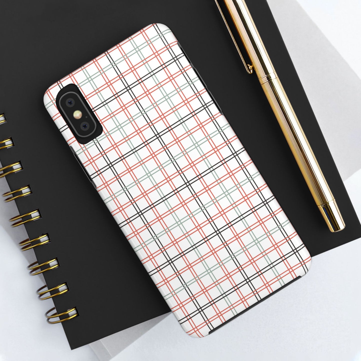 A new twist on Christmas plaid