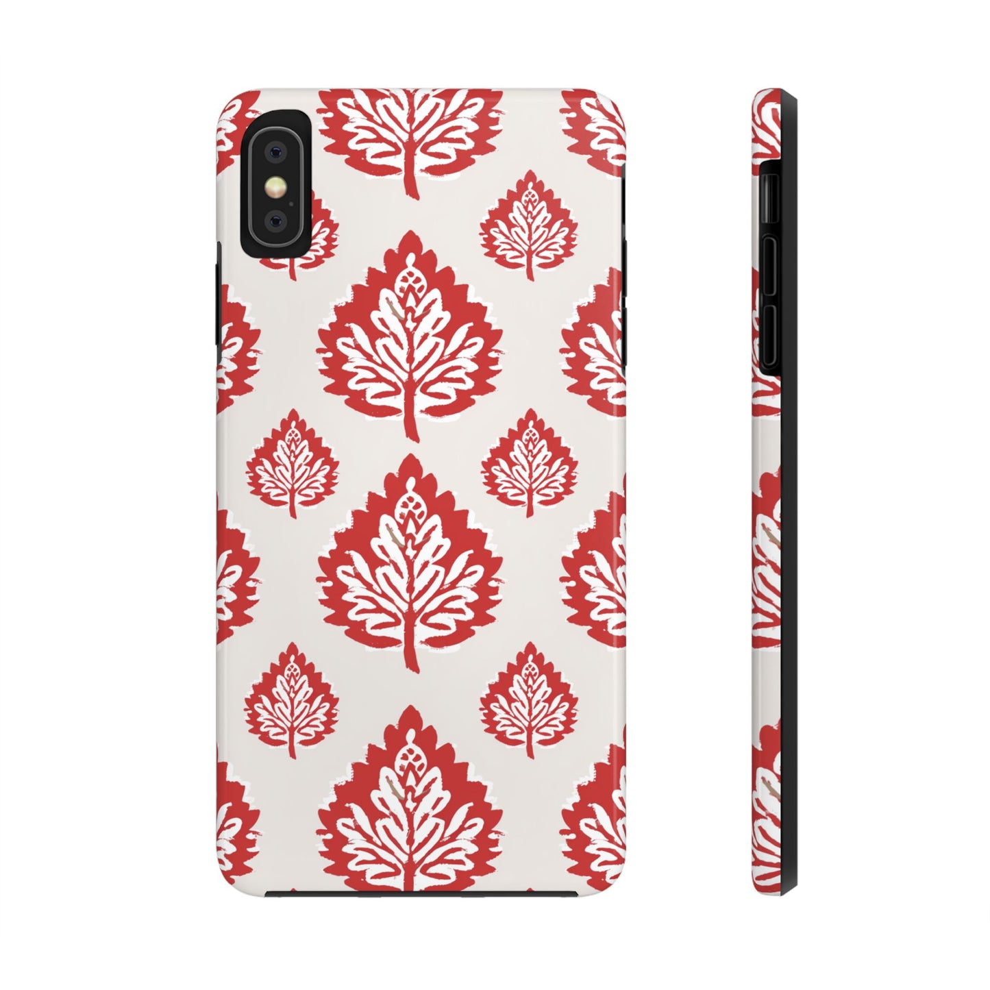 Red Indian Floral Design