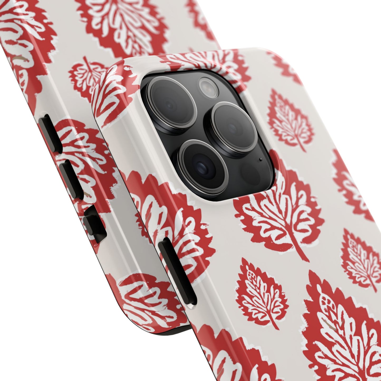 Red Indian Floral Design