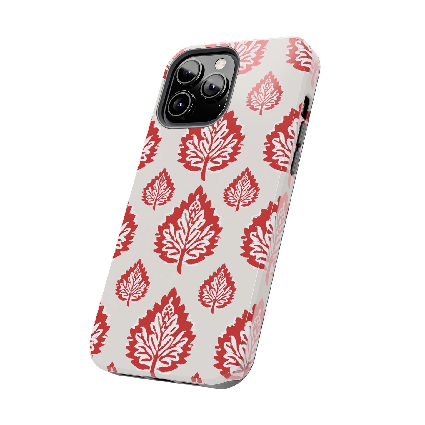Red Indian Floral Design