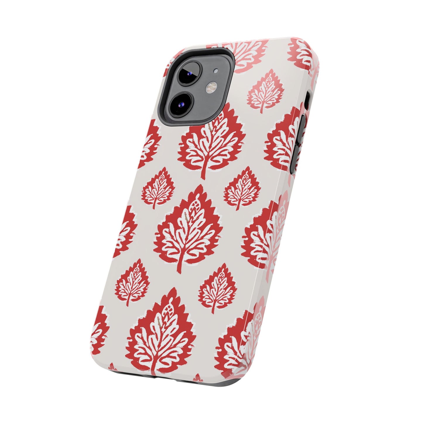Red Indian Floral Design
