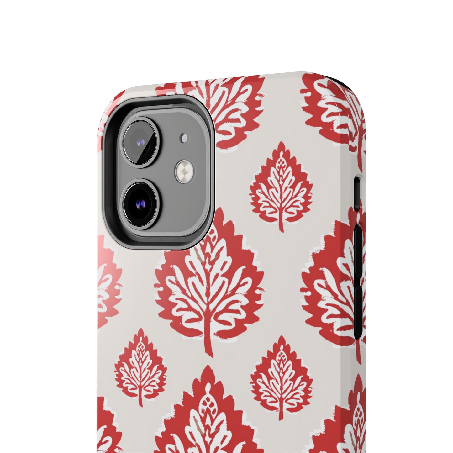 Red Indian Floral Design