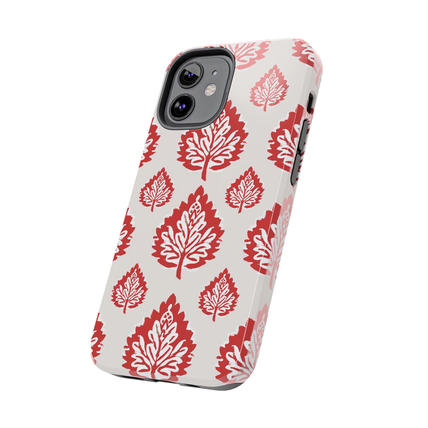 Red Indian Floral Design