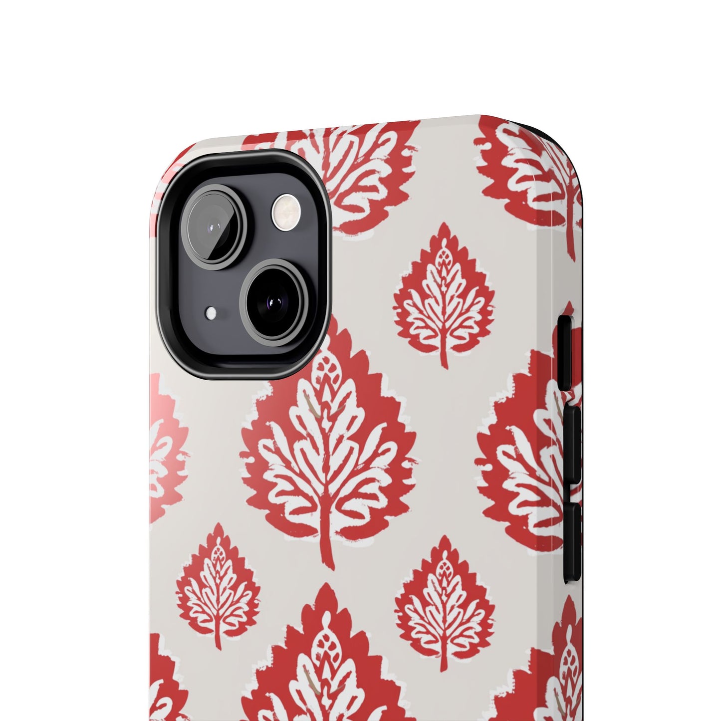Red Indian Floral Design