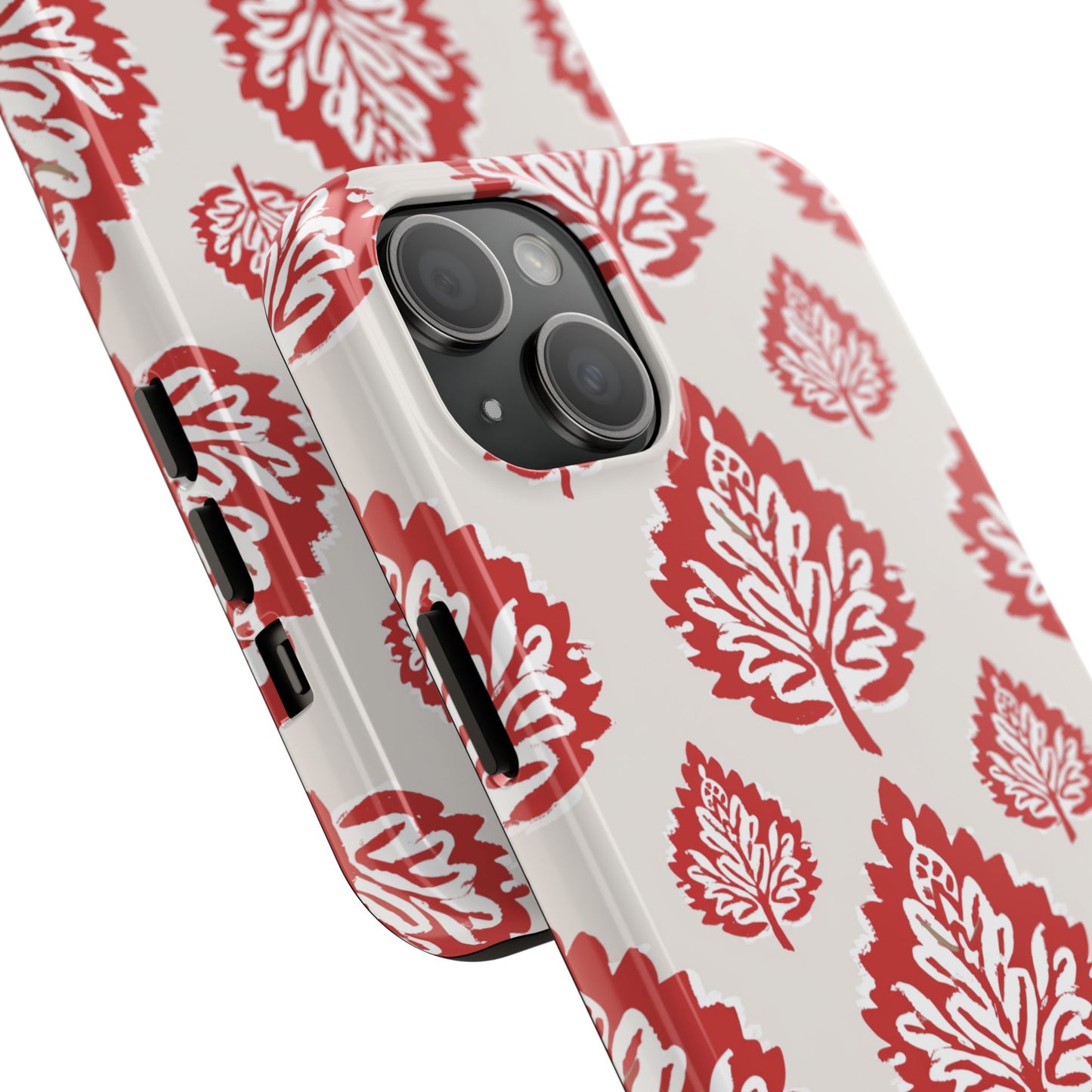 Red Indian Floral Design