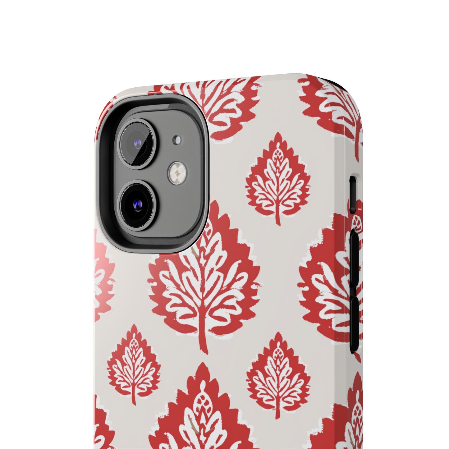 Red Indian Floral Design
