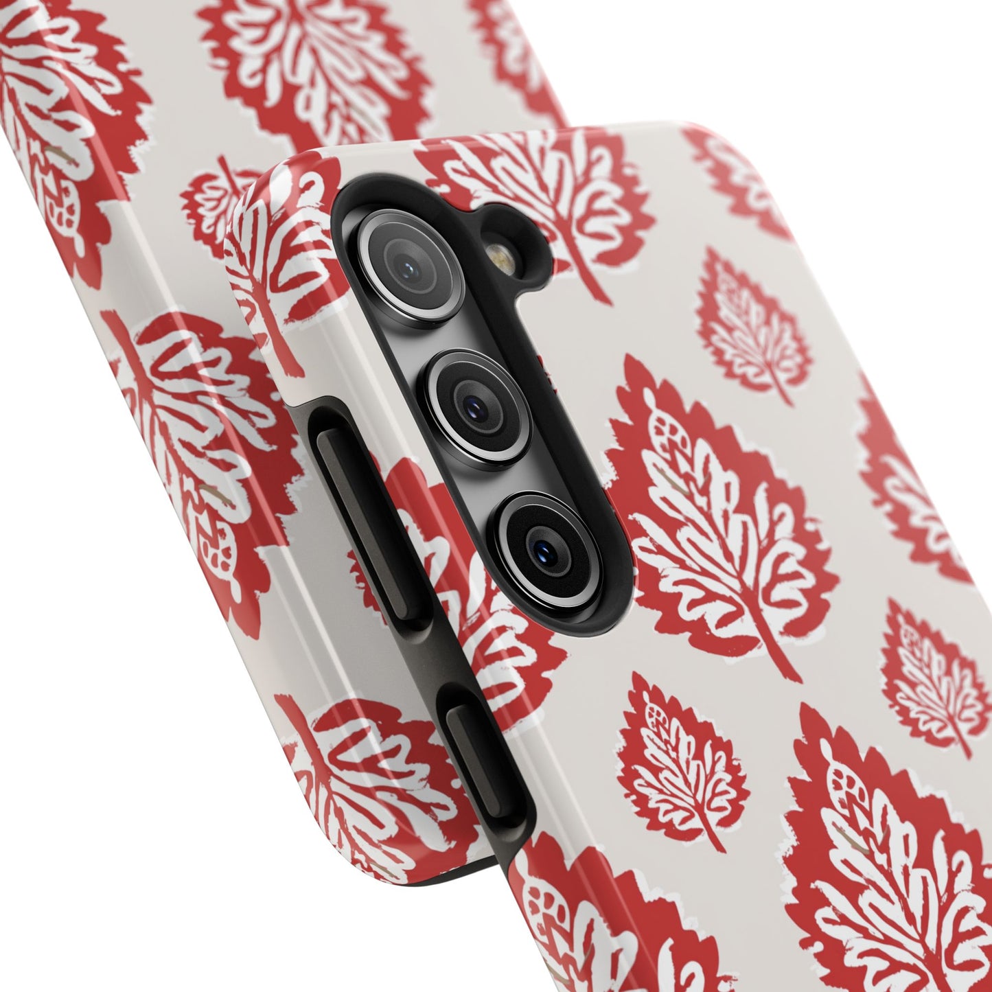 Red Indian Floral Design