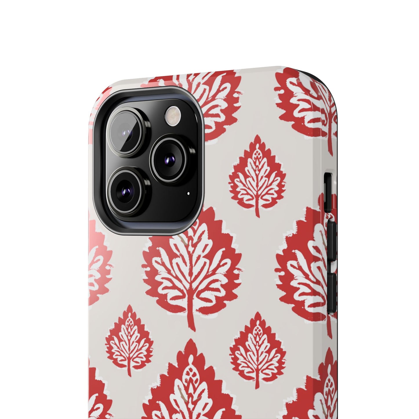 Red Indian Floral Design