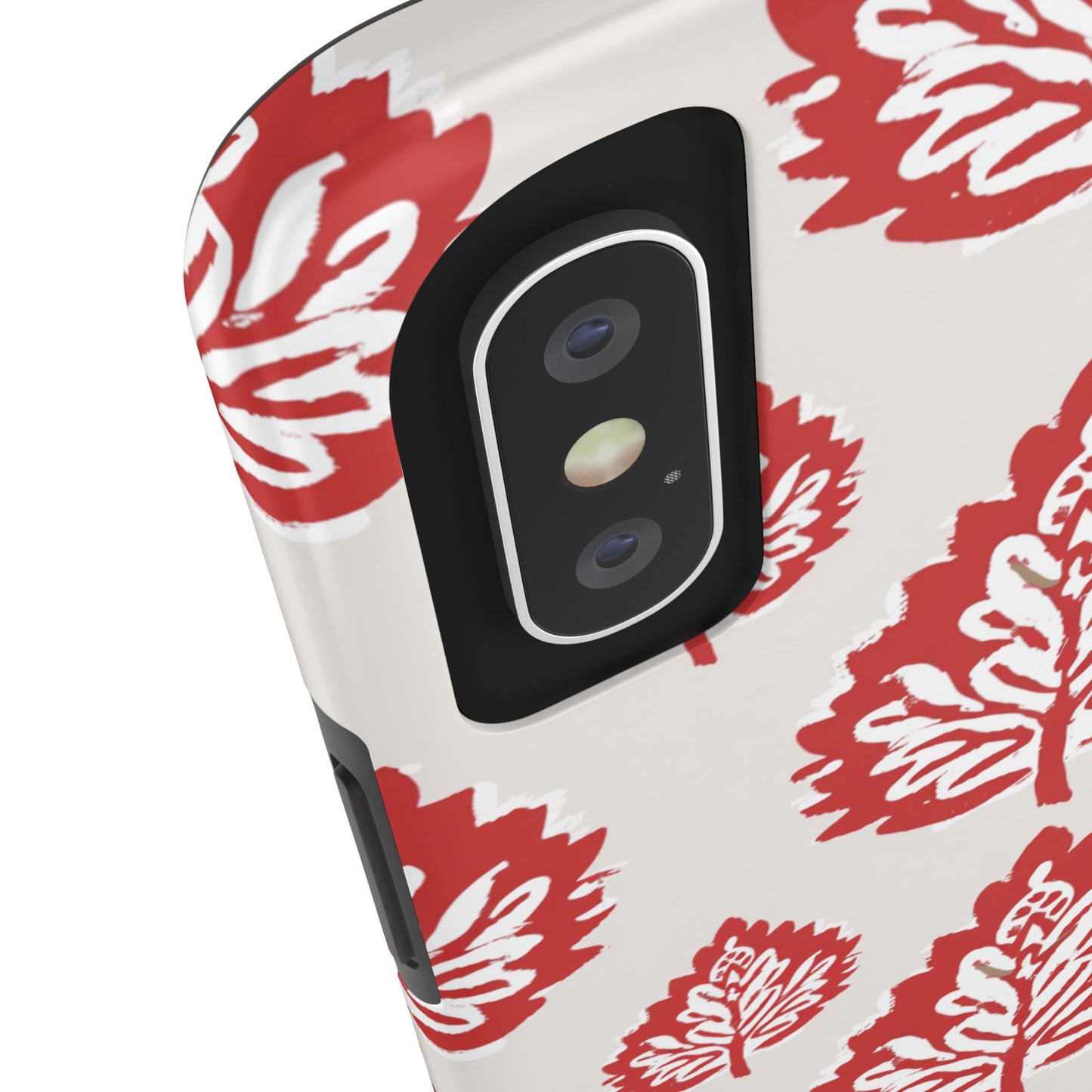 Red Indian Floral Design