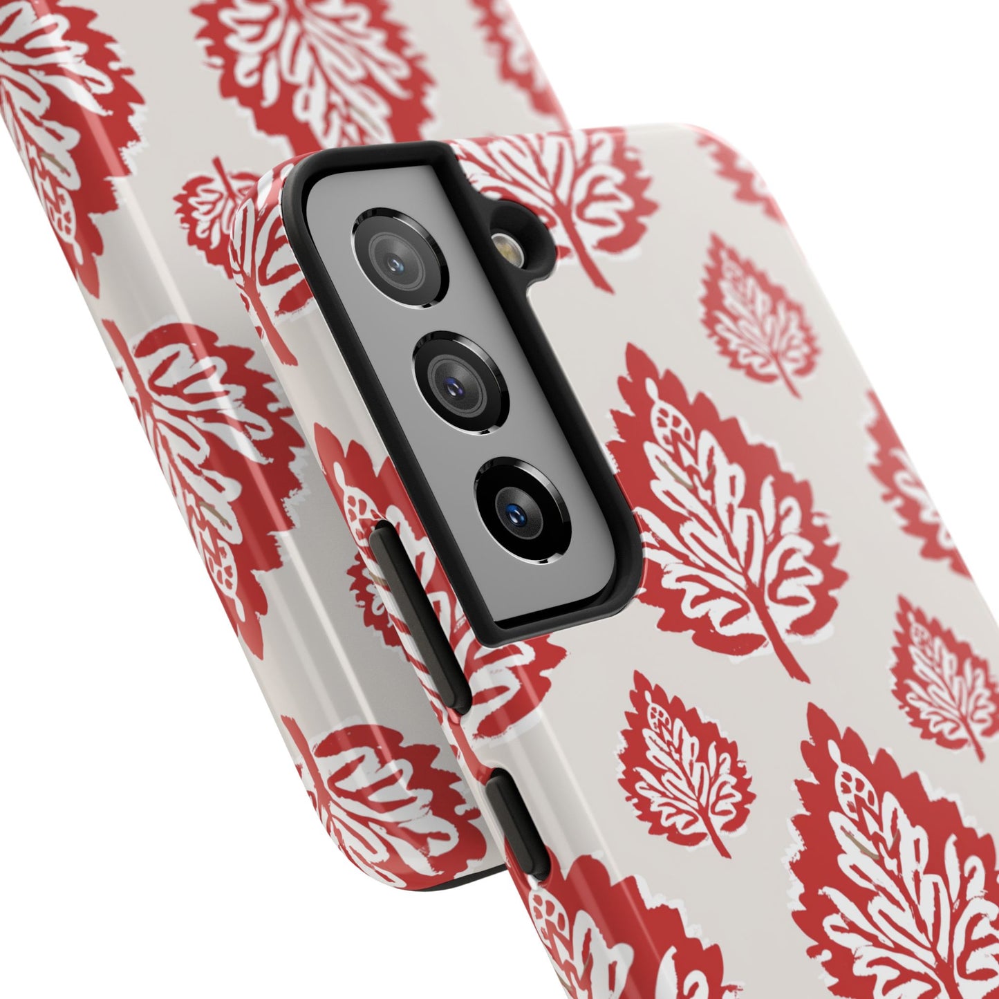 Red Indian Floral Design