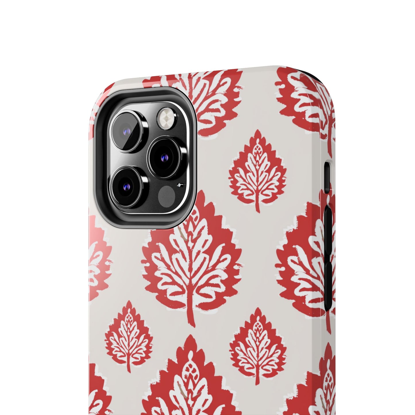 Red Indian Floral Design