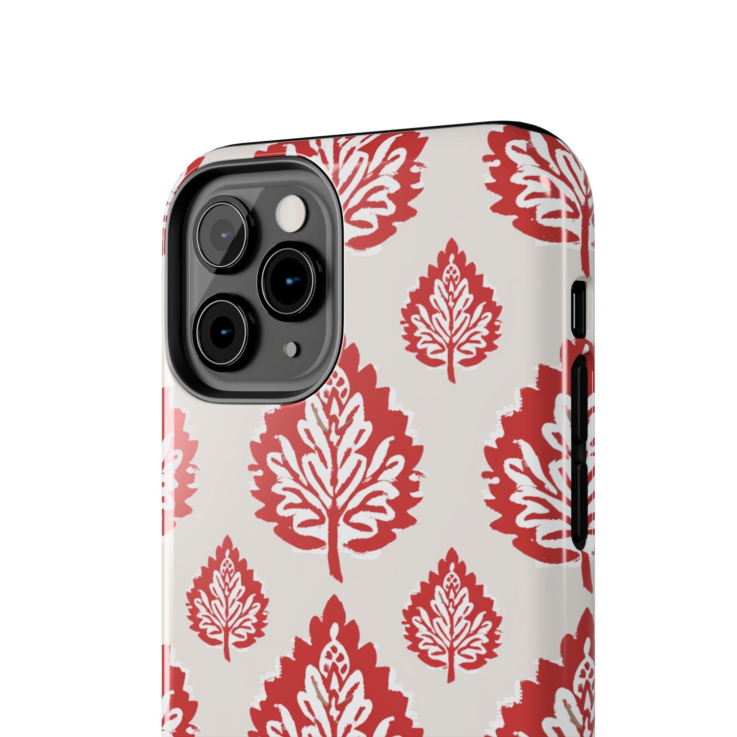 Red Indian Floral Design