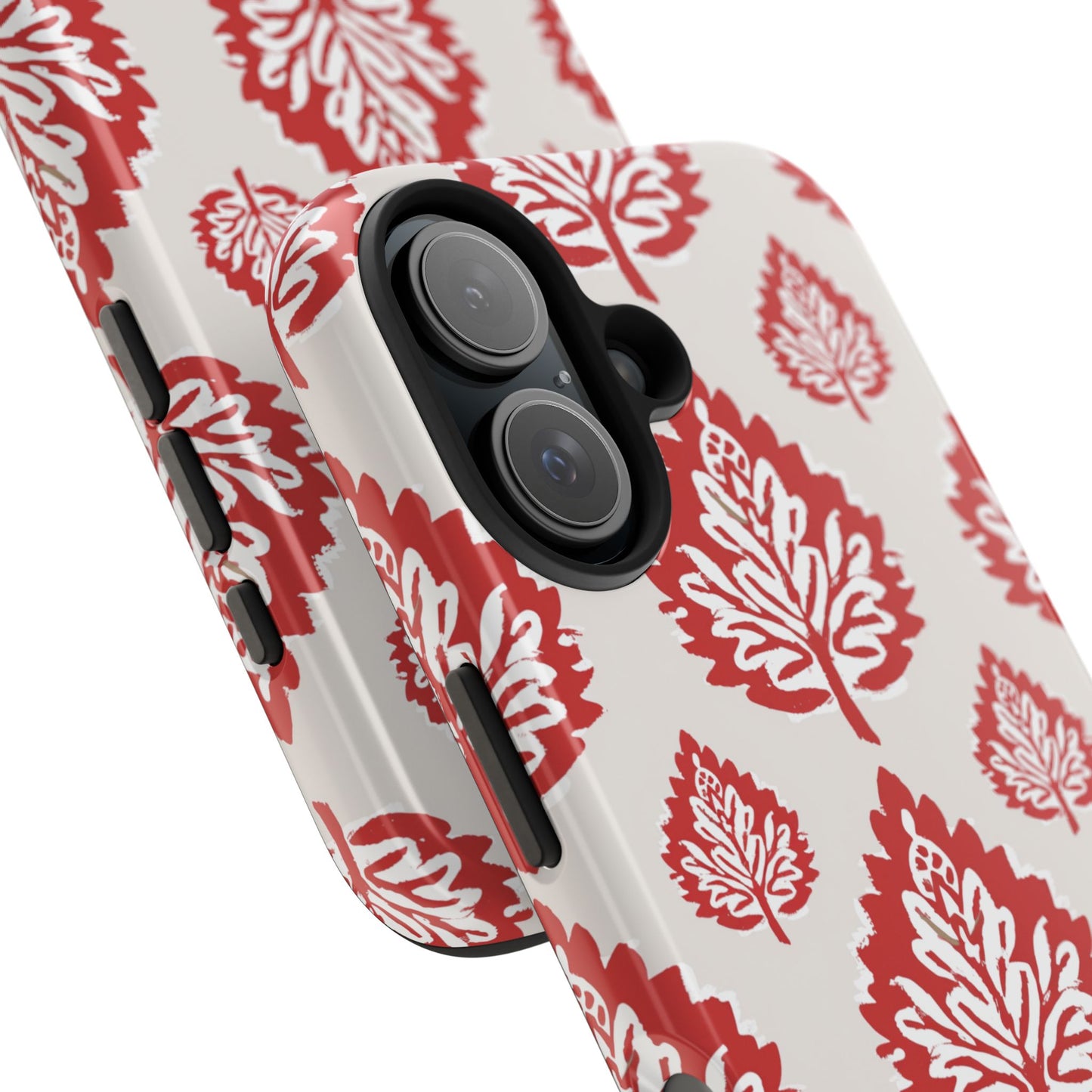 Red Indian Floral Design
