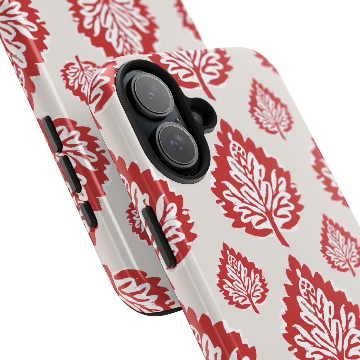 Red Indian Floral Design