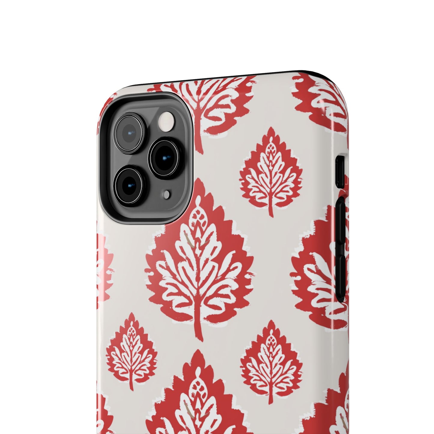 Red Indian Floral Design
