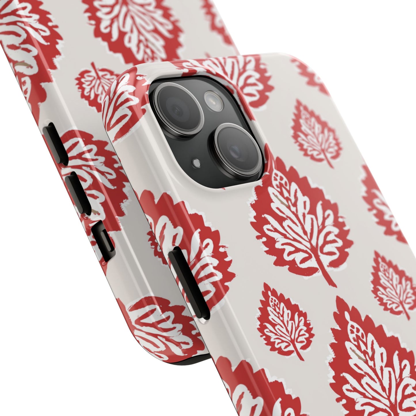 Red Indian Floral Design