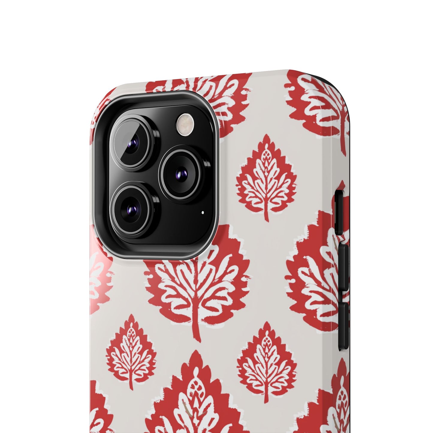 Red Indian Floral Design